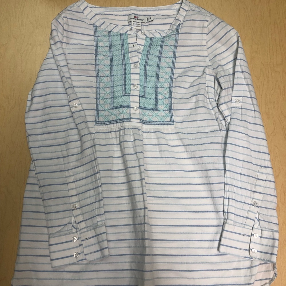 VINEYARD VINES smock top